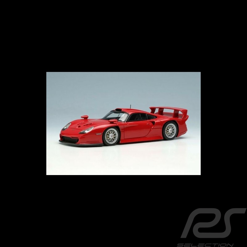 Porsche 911 GT1 Evo Street Version 1997 Rouge Indien 1/43 Make Up Vision EM554C