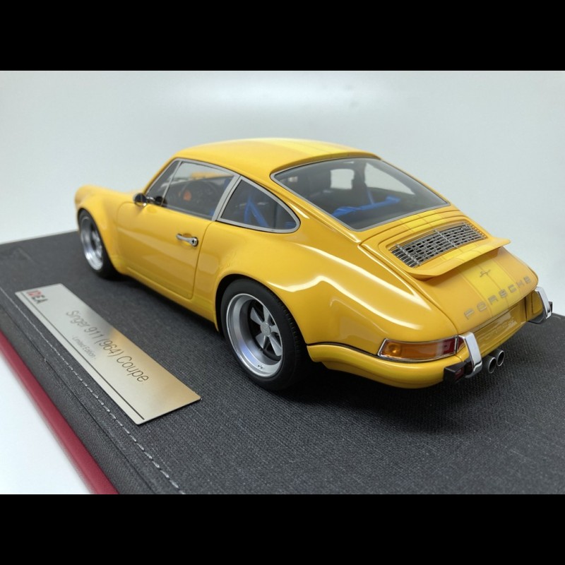 Porsche Singer 911 Type 964 Coupe 1994 Speed Yellow 1/18 Make Up Models  IM035G