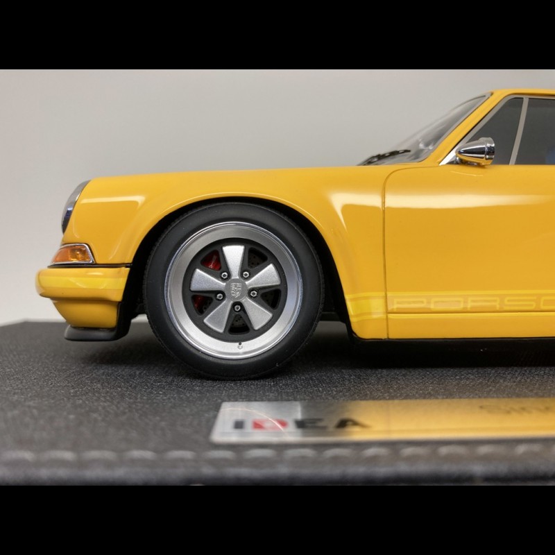Porsche Singer 911 Type 964 Coupe 1994 Speed Yellow 1/18 Make Up Models  IM035G