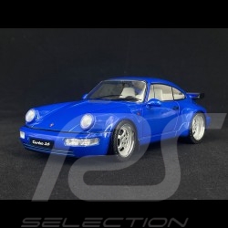 Porsche 911 Turbo 3.6 Type 964 1990 Bleu Electrique 1/18 Solido S1803405