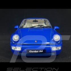 Porsche 911 Turbo 3.6 Type 964 1990 Bleu Electrique 1/18 Solido S1803405