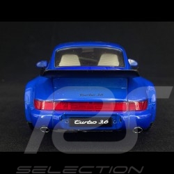 Porsche 911 Turbo 3.6 Type 964 1990 Bleu Electrique 1/18 Solido S1803405