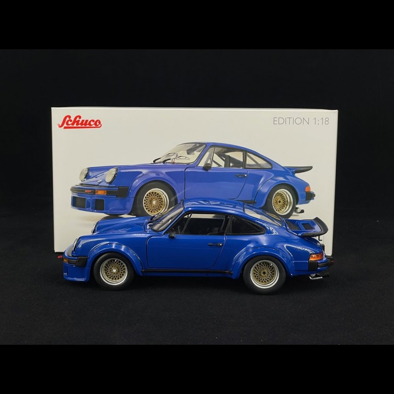 Porsche 934 RSR 1976 Monaco Blue 1/18 Schuco 450034100