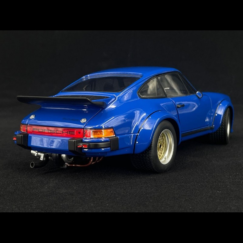 Porsche 934 Turbo RSR Schuco 1/18 - Bleu Monaco - édition Limitée - Neuve Boîte