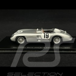 Mercedes-Benz 300 SLR N°19 24h Le Mans 1955 1/43 Spark S4733