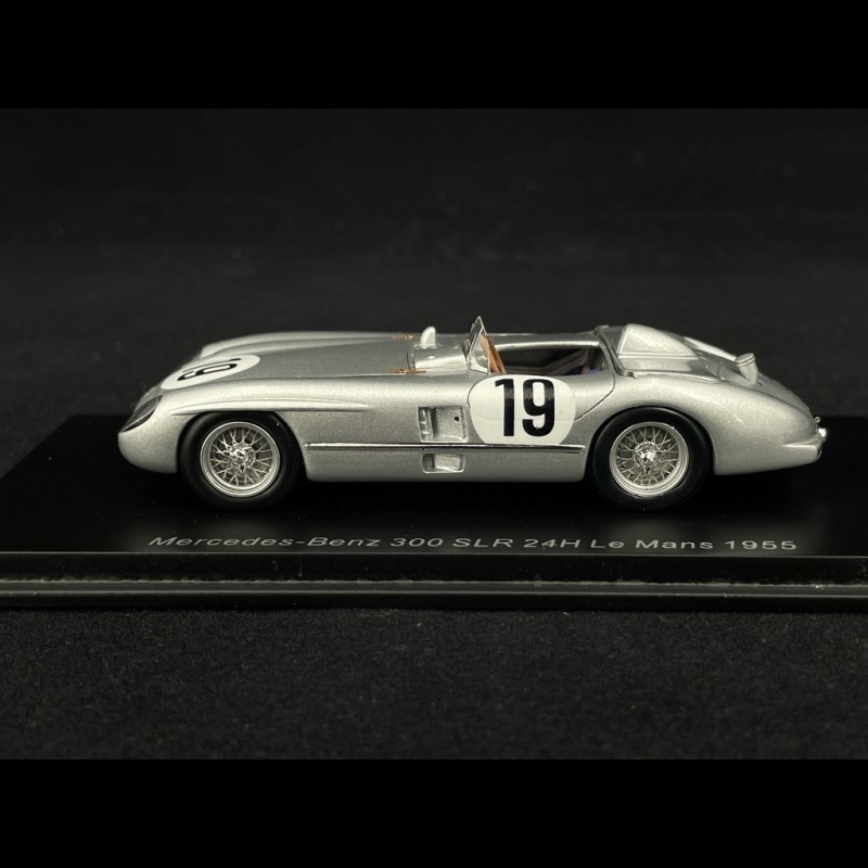 Mercedes-Benz 300 SLR N°19 24h Le Mans 1955 1/43 Spark S4733
