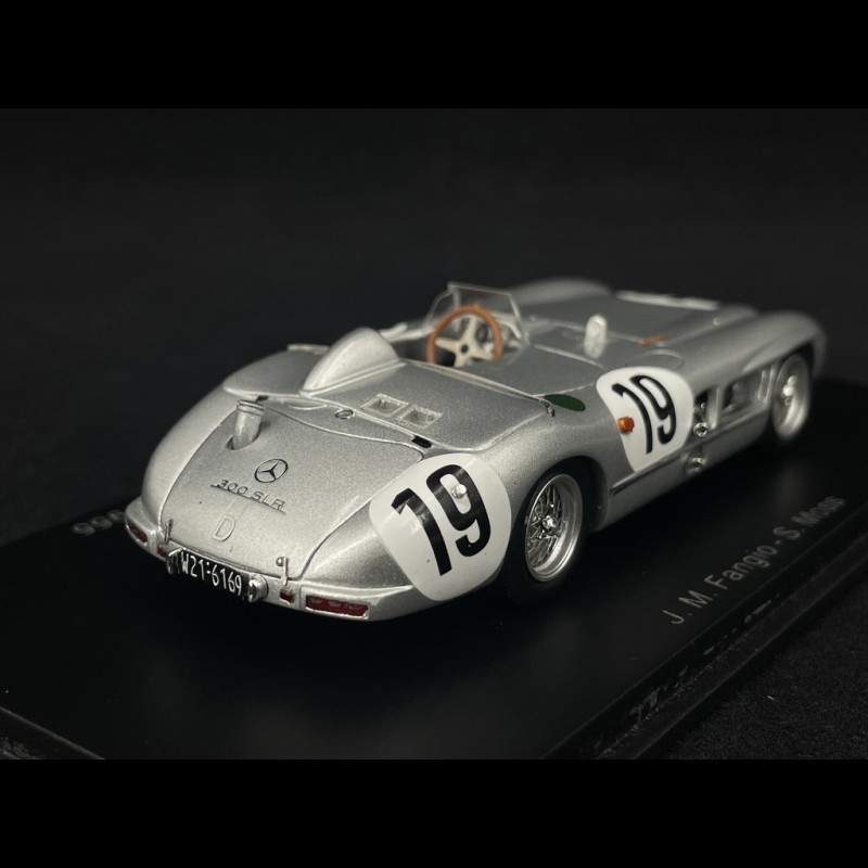 Mercedes-Benz 300 SLR N°19 24h Le Mans 1955 1/43 Spark S4733