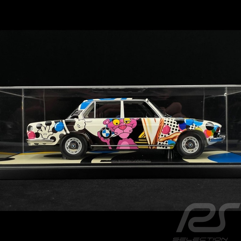 BMW 2500 type E3 1969 Art car La panthère rose 1/18 Minichamps 155M29204