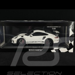 Porsche 911 GT3 RS typ 991 Mk 2 2019 Weiß 1/18 Minichamps 155068224