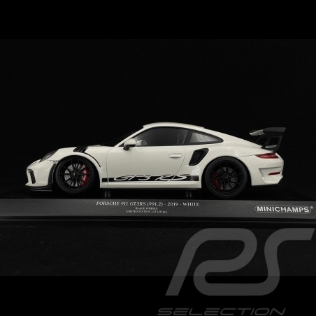 Porsche 911 GT3 RS typ 991 Mk 2 2019 Weiß 1/18 Minichamps 155068224