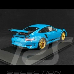 Porsche 911 GT3 RS typ 991 Mk 2 Weissach Package 2019 Miamiblau 1/18 Minichamps 155068222