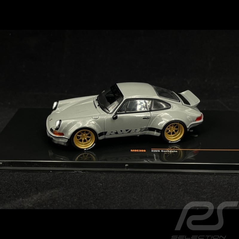 Porsche 911 Type 964 RBW "Rauh-Welt" Backdate Gris 1/43 Ixo Models MOC308