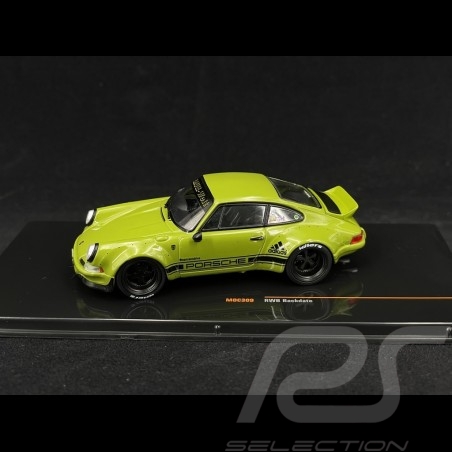Porsche 911 Type 964 RWB "Rauh-Welt" Backdate Olive Green 1/43 Ixo Models MOC309