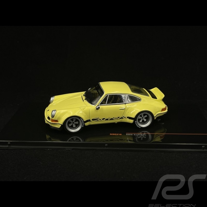 Porsche 911 Type 964 RWB Rauh-Welt Backdate Light Yellow 1/43 Ixo Models MOC310