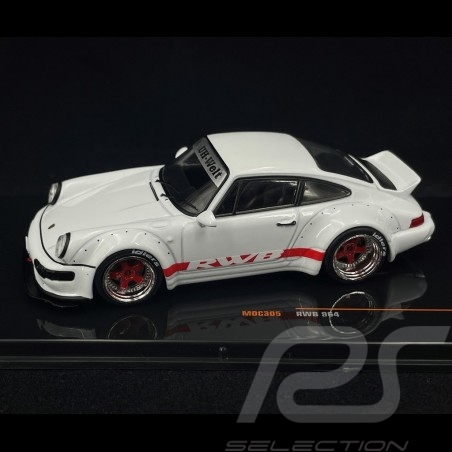 Porsche 911 Type 964 RWB "Rauh-Welt" 1992 White 1/43 Ixo Models MOC305