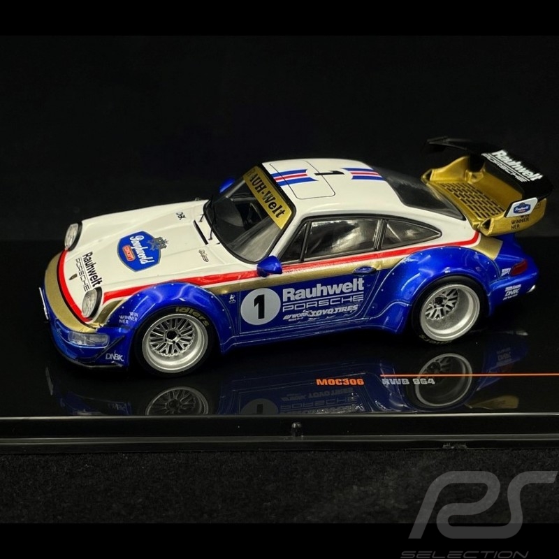 Porsche 911 Type 964 RWB N°1 "Rauh-Welt" 1/43 Ixo Models MOC306