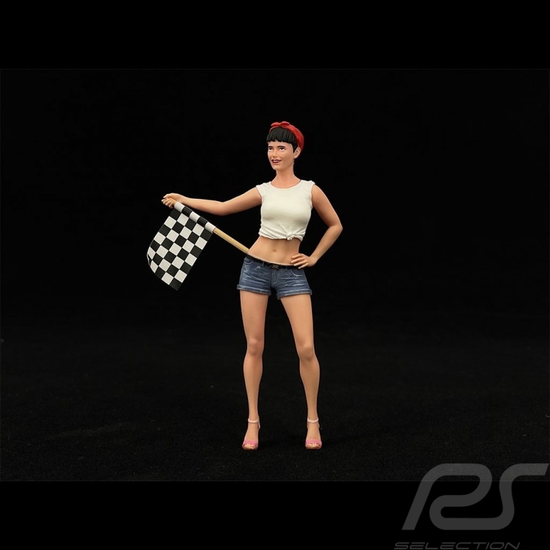 Porsche Gridgirl 1/18 Diorama modell AE180049