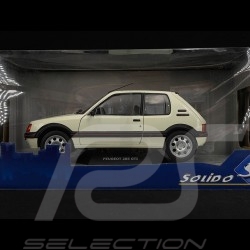 Peugeot 205 GTI 1988 Blanc Meije 1/18 Solido S1801710