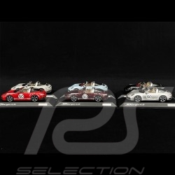 Set de 6 Porsche 911 / 992 Targa 4S n° 50 Heritage Special Edition 1/43 Spark