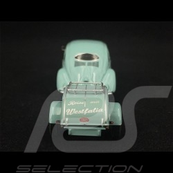 Volkswagen Coccinelle Ovale / Remorque 1958 Turquoise 1/43 Schuco 450269900