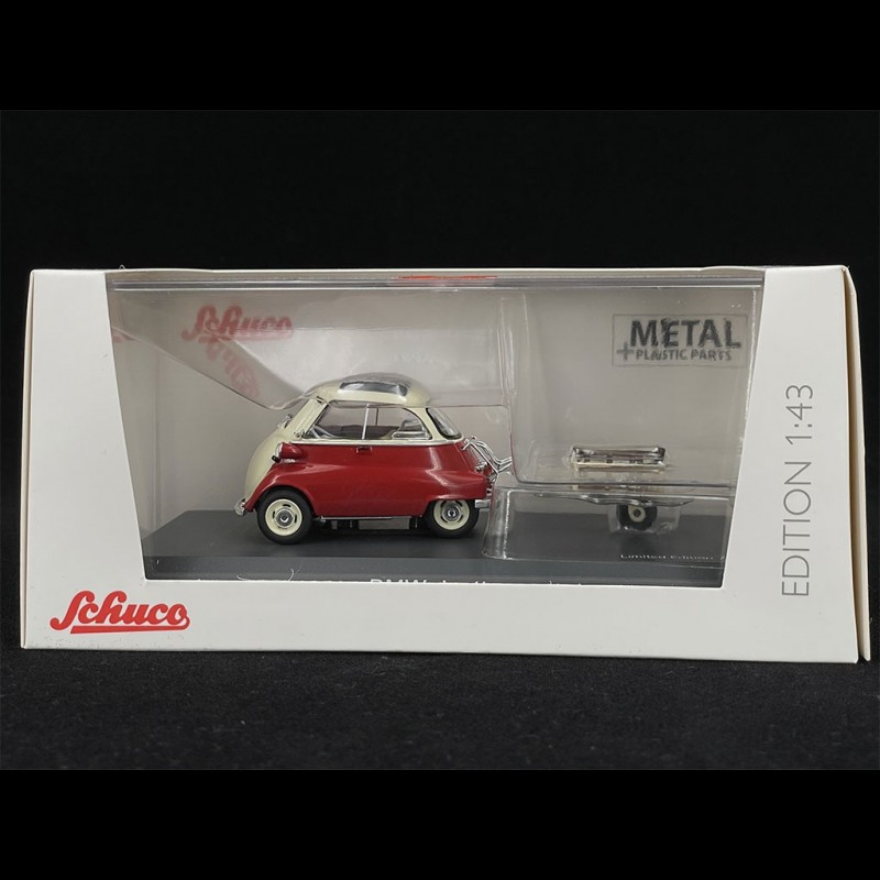 BMW Isetta Export 1959 Japan Red / Feather White 1/43 Schuco 450268200