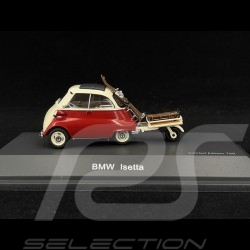 BMW Isetta Export 1959 Rouge Japon / Blanc Plume 1/43 Schuco 450268200