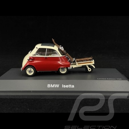 BMW Isetta Export 1959 Japan Rot / Federweiß 1/43 Schuco 450268200