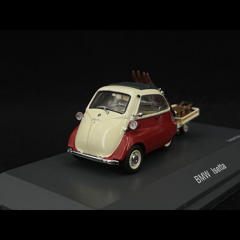 BMW Isetta Export 1959 Japan Red / Feather White 1/43 Schuco 450268200