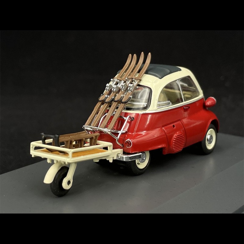 BMW Isetta Export 1959 Japan Red / Feather White 1/43 Schuco 450268200