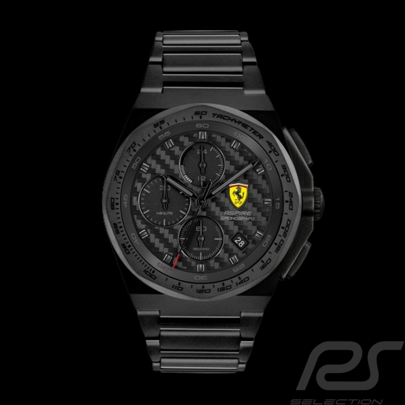 Ferrari Uhr Aspire Chrono Mattschwarz FE0830794