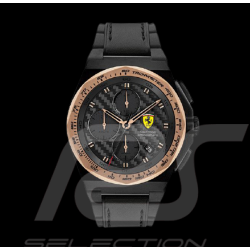 Montre Ferrari Aspire Chrono Cuir / Silicone Noir FE0830867