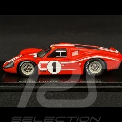 Ford MK IV n°1 Vainqueur 24h Le Mans 1967 1/43 Spark 43LM67