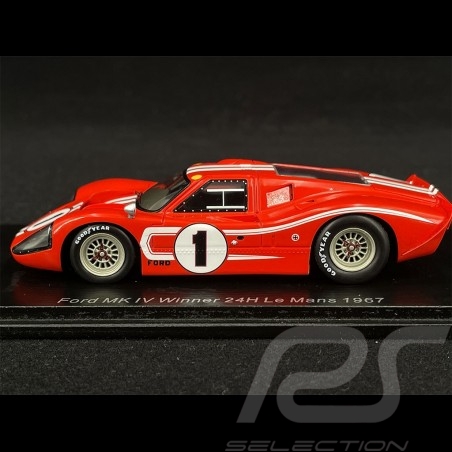 Ford MK IV n°1 Vainqueur 24h Le Mans 1967 1/43 Spark 43LM67