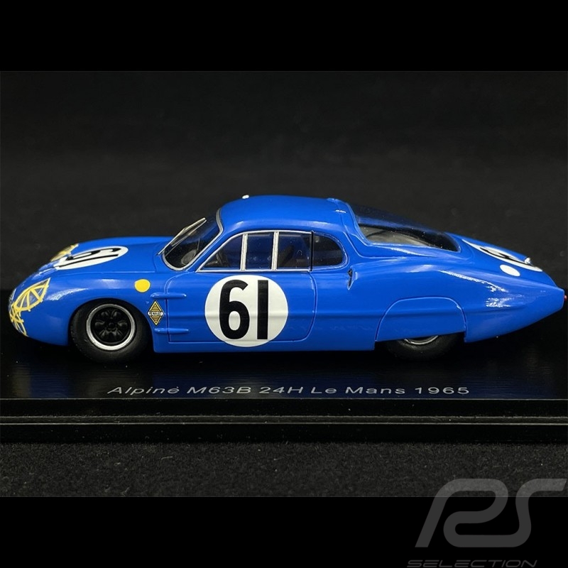 Alpine M63B n°61 24h Le Mans 1965 1/43 Spark S5685