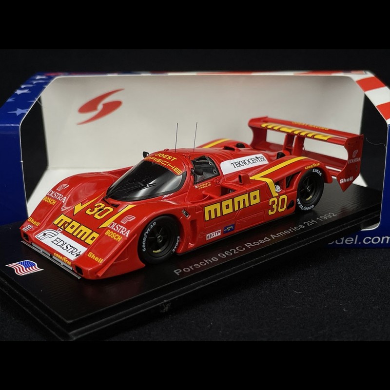 Porsche 962C n°30 2h Road America 1992 1/43 Spark US104