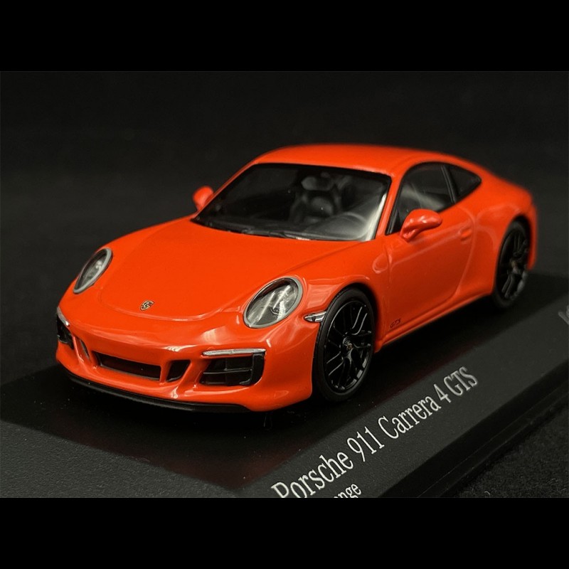 Porsche 911 Carrera 4 GTS phase II Type 991 2017 lava orange 1/43 ...