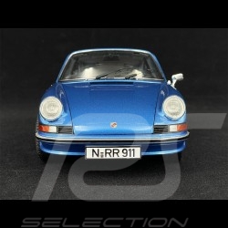 Porsche 911 S Coupe 1973 Metallic Blue 1/18 Schuco 450039100