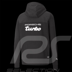 Veste Porsche Turbo Puma Sweatshirt à capuche Hoodie Noir / Jaune Puma 533774-01 - homme