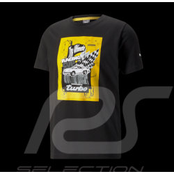 Porsche T-shirt Turbo Puma The Ultimate Black - Men 533785 01