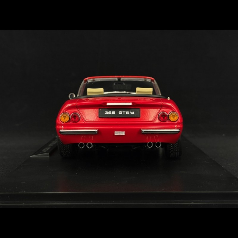 KK-Scale 1:18 Ferrari 365 GTB/4 Daytona Convertible Séries 2 1971 Gris Metallique Kkdc180622