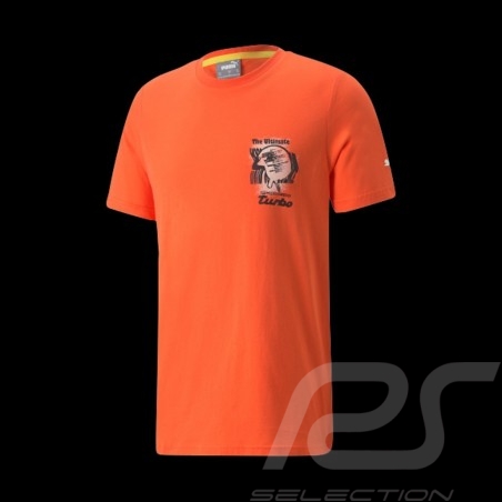 T-Shirt Porsche Turbo Puma The Ultimate Orange - Homme 533785-04