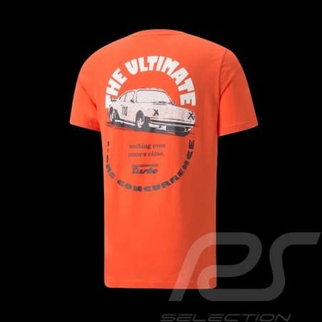T-Shirt Porsche Turbo Puma The Ultimate Orange - Homme 533785-04