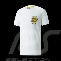 T-Shirt Porsche Turbo Puma The Ultimate Blanc - Homme 533785-07