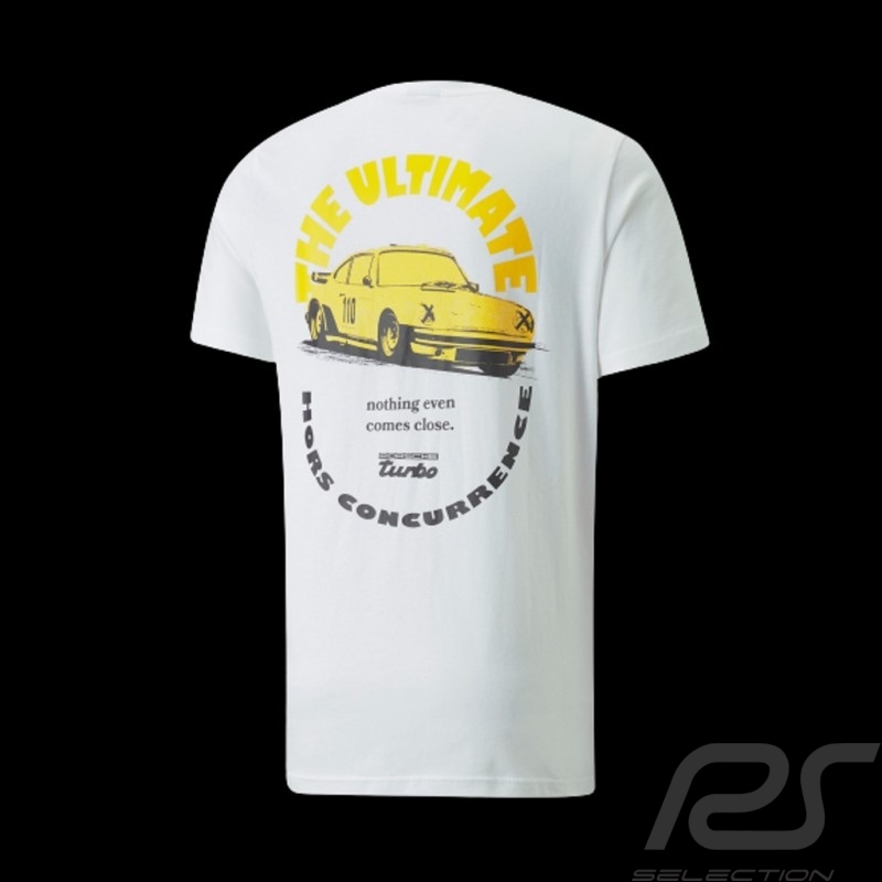 Porsche T-Shirt Turbo Puma The Ultimate Weiß - Herren 533785-07