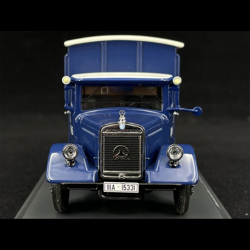 Camion Mercedes Benz Lo2750 Charbonnier Plateau Livraison Charbon 1/43