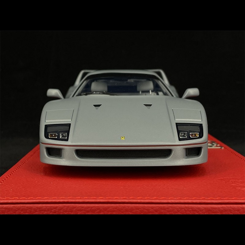 Ferrari F40 Sultan of Brunei 1987 Matt Grey 1/18 BBR Models P18167