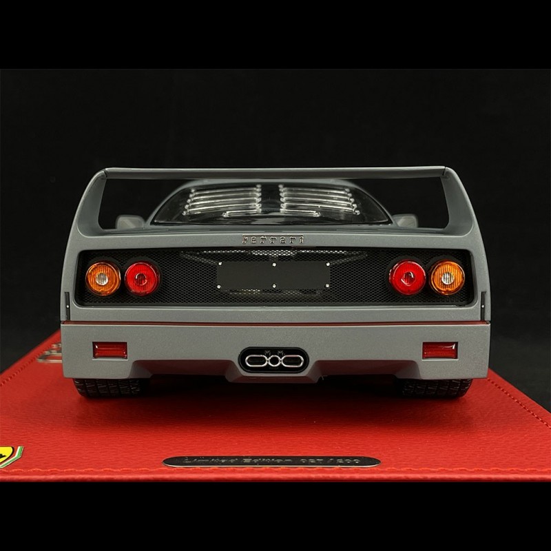 Ferrari F40 Sultan of Brunei 1987 Matt Grey 1/18 BBR Models P18167