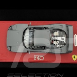 Ferrari F40 Sultan of Brunei 1987 Mattegrau 1/18 BBR Models P18167