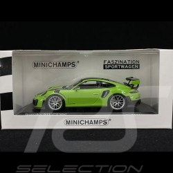 Porsche 911 GT2 RS Type 991 Weissach Package 2018 Signal Green 1/43 Minichamps 413067284