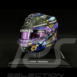 Casque Lewis Hamilton Vainqueur GP Angleterre 2021 1/5 Spark 5HF066